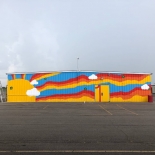 colorful building paint